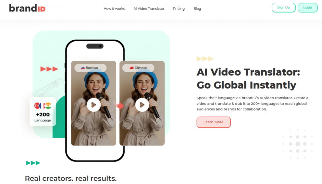 Try the brandID Video Localization Service